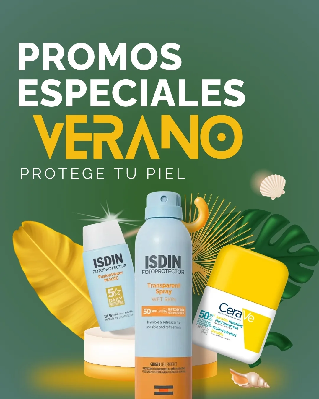 Promos especiales Verano "Protege tu piel" en Farmacia Olmedo Torrijos